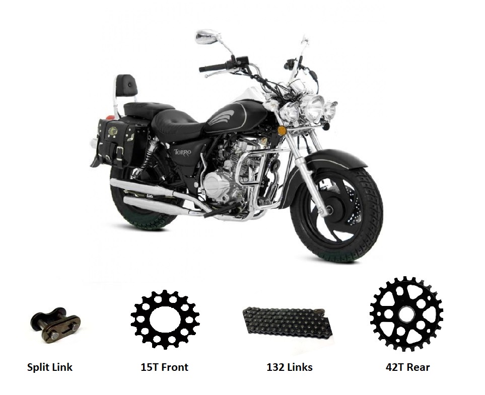 Chain & Sprockets Set Cruiser